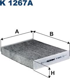 Filtron K1267A - Filtr, daxili hava furqanavto.az