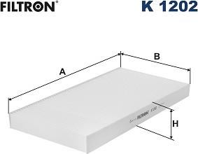 Filtron K1202 - Filtr, daxili hava furqanavto.az