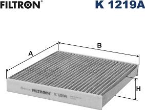 Filtron K 1219A - Filtr, daxili hava furqanavto.az