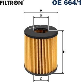 Filtron OE 664/1 - Yağ filtri furqanavto.az