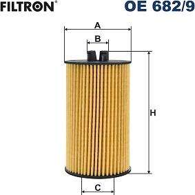 Filtron OE 682/9 - Yağ filtri furqanavto.az