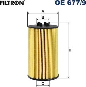 Filtron OE 677/9 - Yağ filtri furqanavto.az