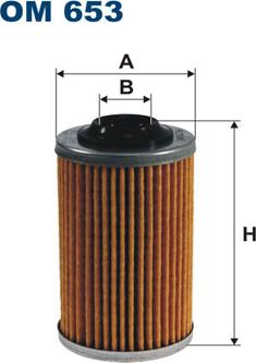 Filtron OM653 - Yağ filtri furqanavto.az