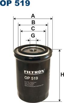 Filtron OP519 - Yağ filtri furqanavto.az