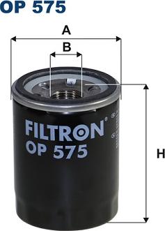 Filtron OP575 - Yağ filtri furqanavto.az