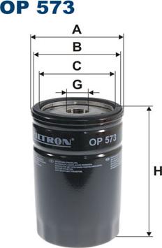 Filtron OP573 - Yağ filtri furqanavto.az