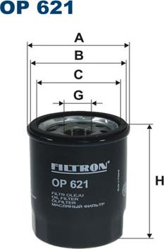 Filtron OP621 - Yağ filtri www.furqanavto.az