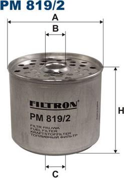 Filtron PM819/2 - Yanacaq filtri furqanavto.az