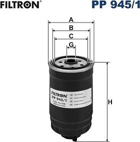 Filtron PP 945/1 - Yanacaq filtri furqanavto.az