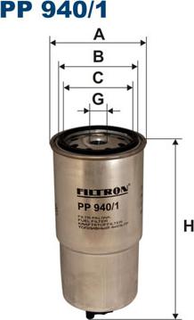 Filtron PP940/1 - Yanacaq filtri furqanavto.az