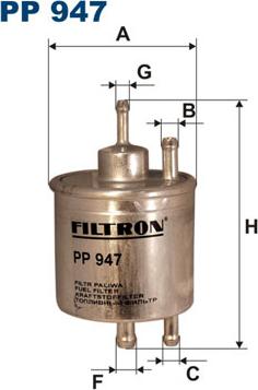 Filtron PP947 - Yanacaq filtri furqanavto.az