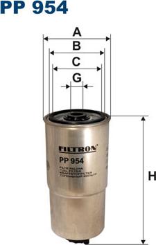 Filtron PP954 - Yanacaq filtri furqanavto.az