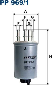 Filtron PP969/1 - Yanacaq filtri furqanavto.az