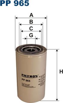 Filtron PP965 - Yanacaq filtri furqanavto.az