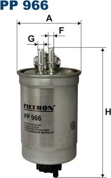 Filtron PP966 - Yanacaq filtri furqanavto.az