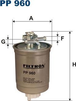 Filtron PP960 - Yanacaq filtri furqanavto.az