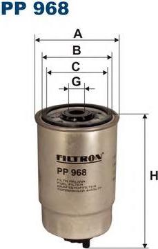 Filtron PP968/2 - Yanacaq filtri furqanavto.az