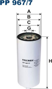 Filtron PP967/7 - Yanacaq filtri furqanavto.az