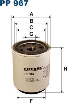 Filtron PP967 - Yanacaq filtri furqanavto.az