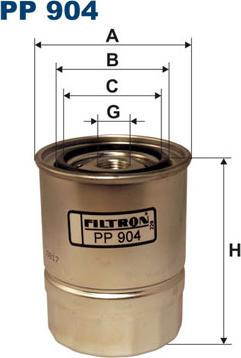 Filtron PP904 - Yanacaq filtri furqanavto.az
