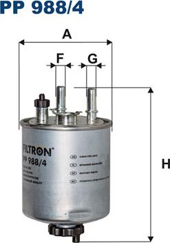 Filtron PP988/4 - Yanacaq filtri furqanavto.az