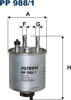 Filtron PP988/1 - Yanacaq filtri furqanavto.az