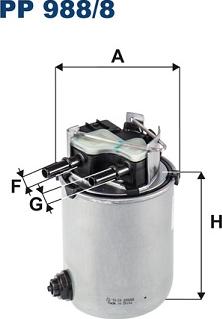 Filtron PP 988/8 - Yanacaq filtri furqanavto.az