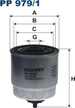 Filtron PP979/1 - Yanacaq filtri furqanavto.az