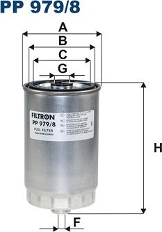 Filtron PP 979/8 - Yanacaq filtri furqanavto.az