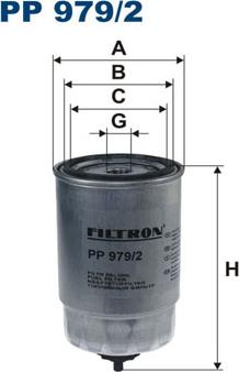 Filtron PP979/2 - Yanacaq filtri furqanavto.az