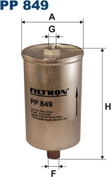 Filtron PP849 - Yanacaq filtri www.furqanavto.az