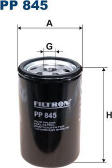 Filtron PP845 - Yanacaq filtri www.furqanavto.az