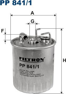 Filtron PP841/1 - Yanacaq filtri furqanavto.az