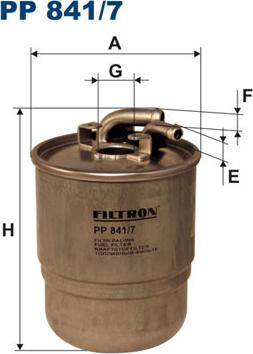 Filtron PP841/7 - Yanacaq filtri furqanavto.az