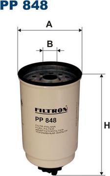 Filtron PP 848 - Yanacaq filtri furqanavto.az