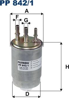 Filtron PP 842/1 - Yanacaq filtri furqanavto.az