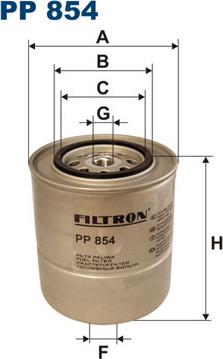 Filtron PP854 - Yanacaq filtri furqanavto.az