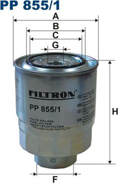Filtron PP855/1 - Yanacaq filtri furqanavto.az