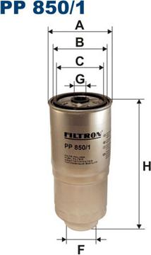 Filtron PP850/1 - Yanacaq filtri furqanavto.az