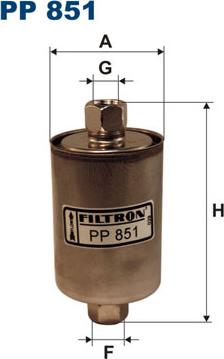 Filtron PP851 - Yanacaq filtri furqanavto.az