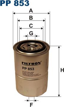 Filtron PP853 - Yanacaq filtri furqanavto.az