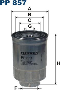 Filtron PP857 - Yanacaq filtri furqanavto.az