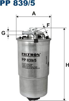 Filtron PP839/5 - Yanacaq filtri furqanavto.az