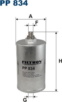 Filtron PP834 - Yanacaq filtri furqanavto.az