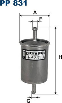 Filtron PP831 - Yanacaq filtri www.furqanavto.az