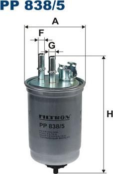 Filtron PP838/5 - Yanacaq filtri furqanavto.az
