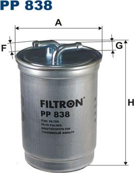 Filtron PP838 - Yanacaq filtri furqanavto.az