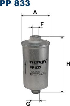 Filtron PP833 - Yanacaq filtri furqanavto.az