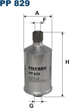 Filtron PP829 - Yanacaq filtri furqanavto.az