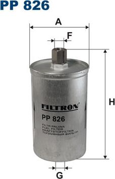 Filtron PP826 - Yanacaq filtri furqanavto.az